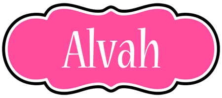 Alvah invitation logo