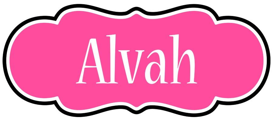 Alvah invitation logo