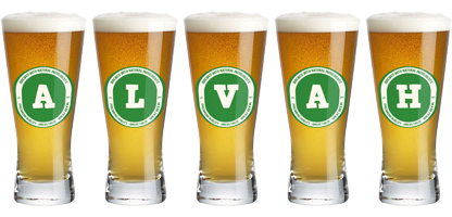 Alvah lager logo