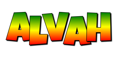 Alvah mango logo