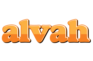 Alvah orange logo