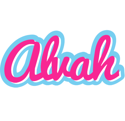 Alvah popstar logo
