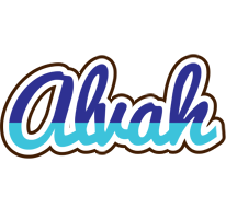 Alvah raining logo