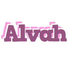 Alvah relaxing logo