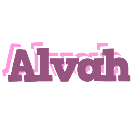 Alvah relaxing logo