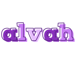 Alvah sensual logo