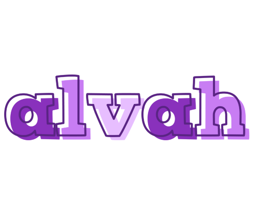 Alvah sensual logo