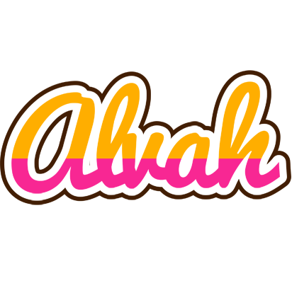 Alvah smoothie logo