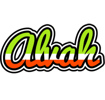 Alvah superfun logo