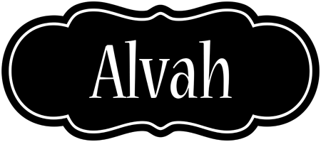 Alvah welcome logo