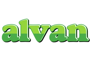 Alvan apple logo