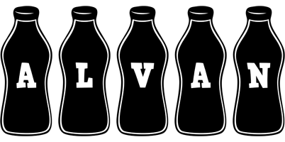 Alvan bottle logo