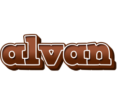 Alvan brownie logo