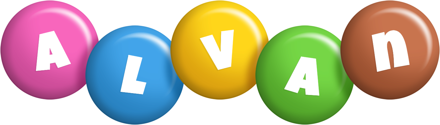 Alvan candy logo