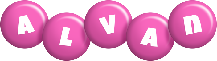 Alvan candy-pink logo