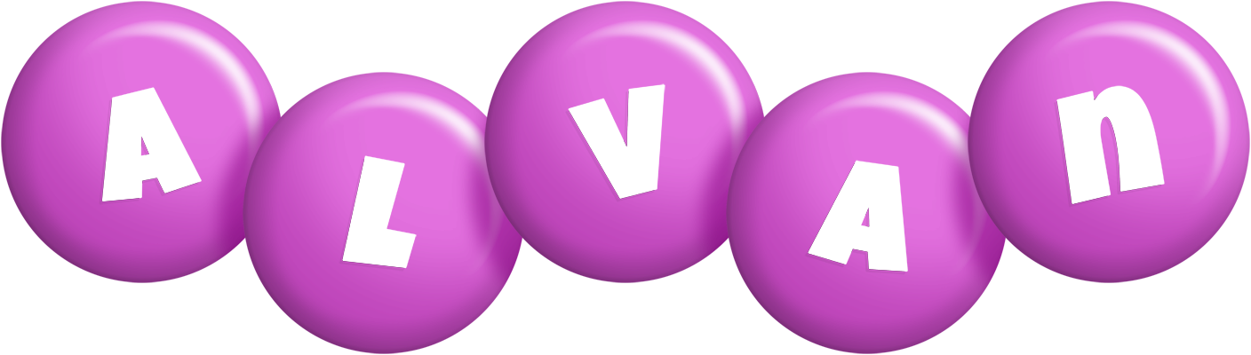 Alvan candy-purple logo