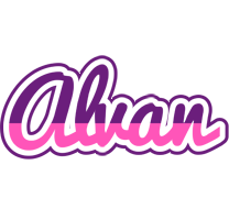 Alvan cheerful logo