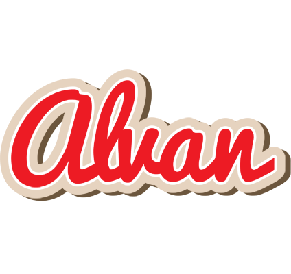 Alvan chocolate logo
