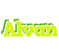 Alvan citrus logo