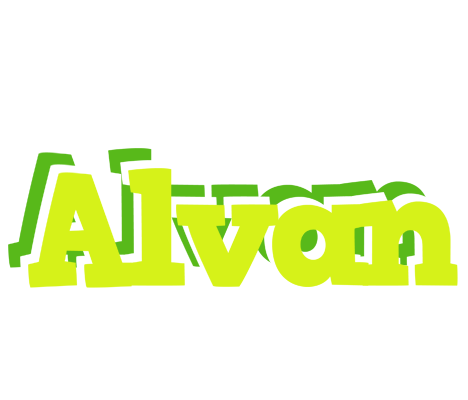Alvan citrus logo