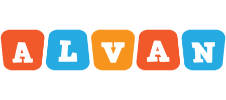 Alvan comics logo