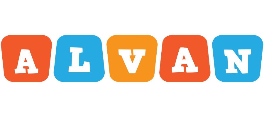 Alvan comics logo