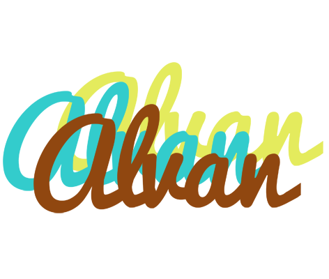 Alvan cupcake logo
