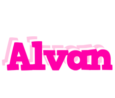 Alvan dancing logo