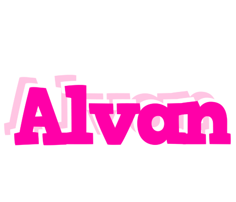 Alvan dancing logo