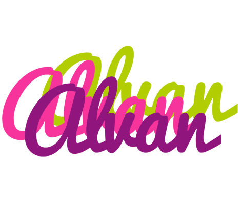 Alvan flowers logo