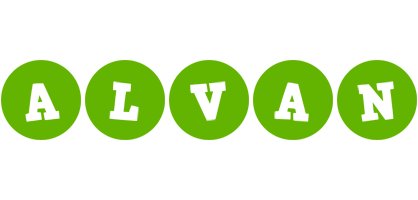 Alvan games logo