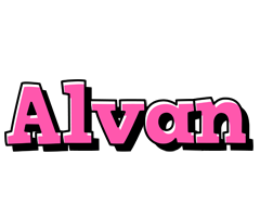 Alvan girlish logo