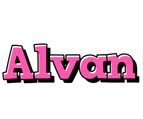 Alvan girlish logo