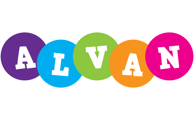 Alvan happy logo