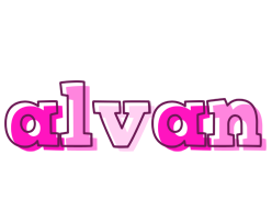 Alvan hello logo