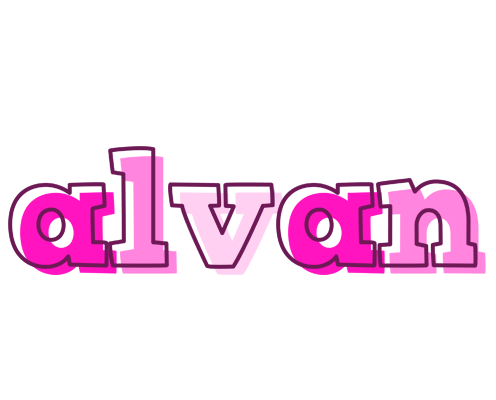 Alvan hello logo