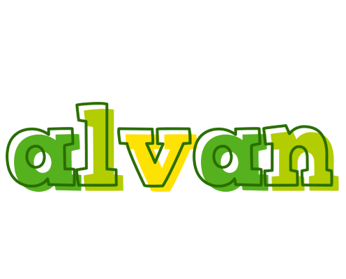 Alvan juice logo