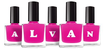 Alvan nails logo