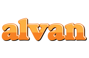 Alvan orange logo