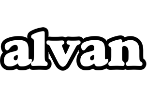 Alvan panda logo