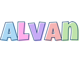 Alvan pastel logo