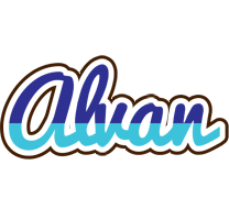 Alvan raining logo