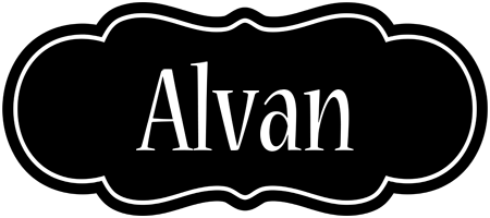 Alvan welcome logo