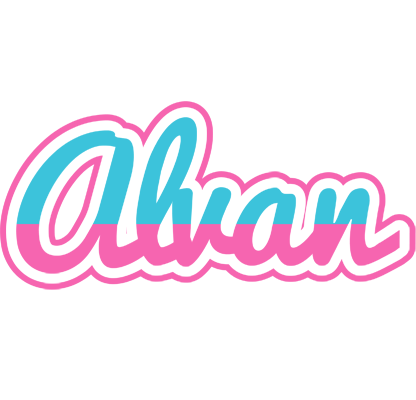 Alvan woman logo