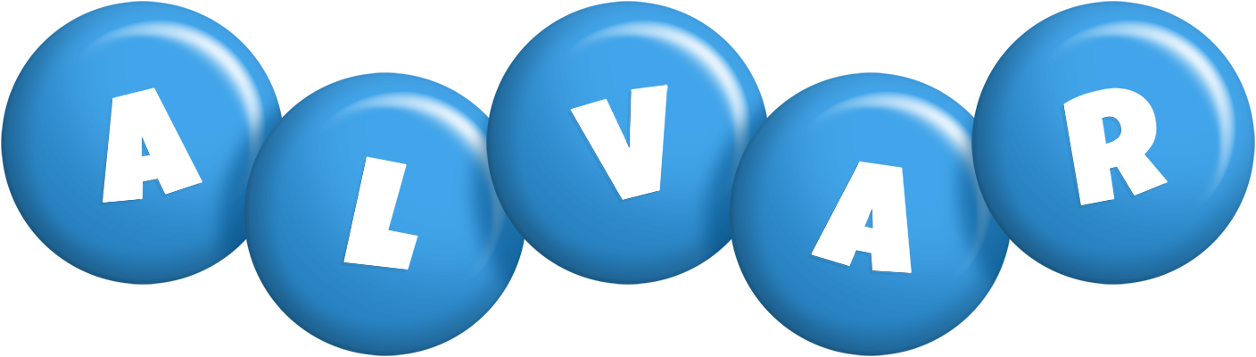 Alvar candy-blue logo
