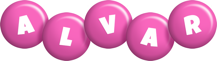 Alvar candy-pink logo