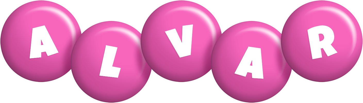 Alvar candy-pink logo
