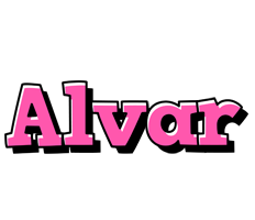 Alvar girlish logo