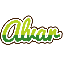 Alvar golfing logo