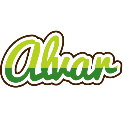 Alvar golfing logo